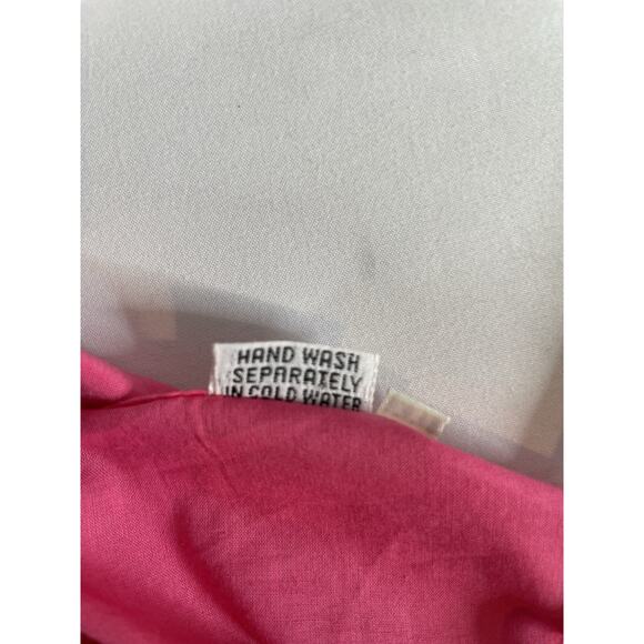 Pink Indian Cotton Embroidered Kurti Tunic‎ Size XXL Flowy Art To Wear Lagenlook - Picture 12 of 12